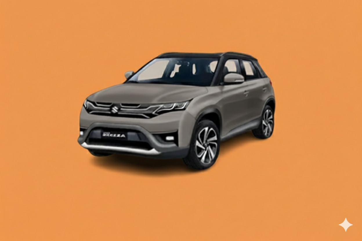 BOOK BREZZA 2025 FOR SELF DRIVE RENTAL IN delhi - grandride.in