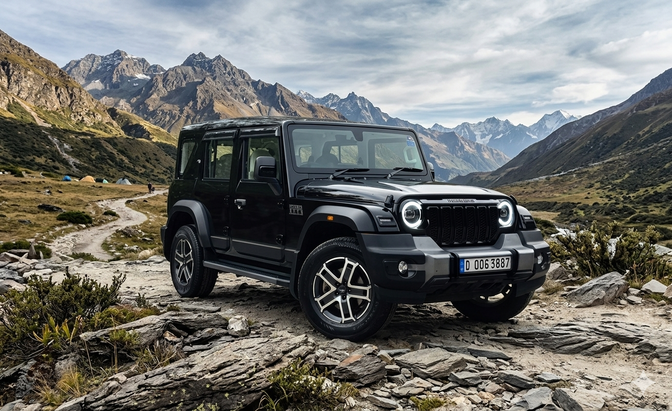 BOOK THAR ROXX 4X4, 2025 2025 FOR SELF DRIVE RENTAL IN lucknow - grandride.in