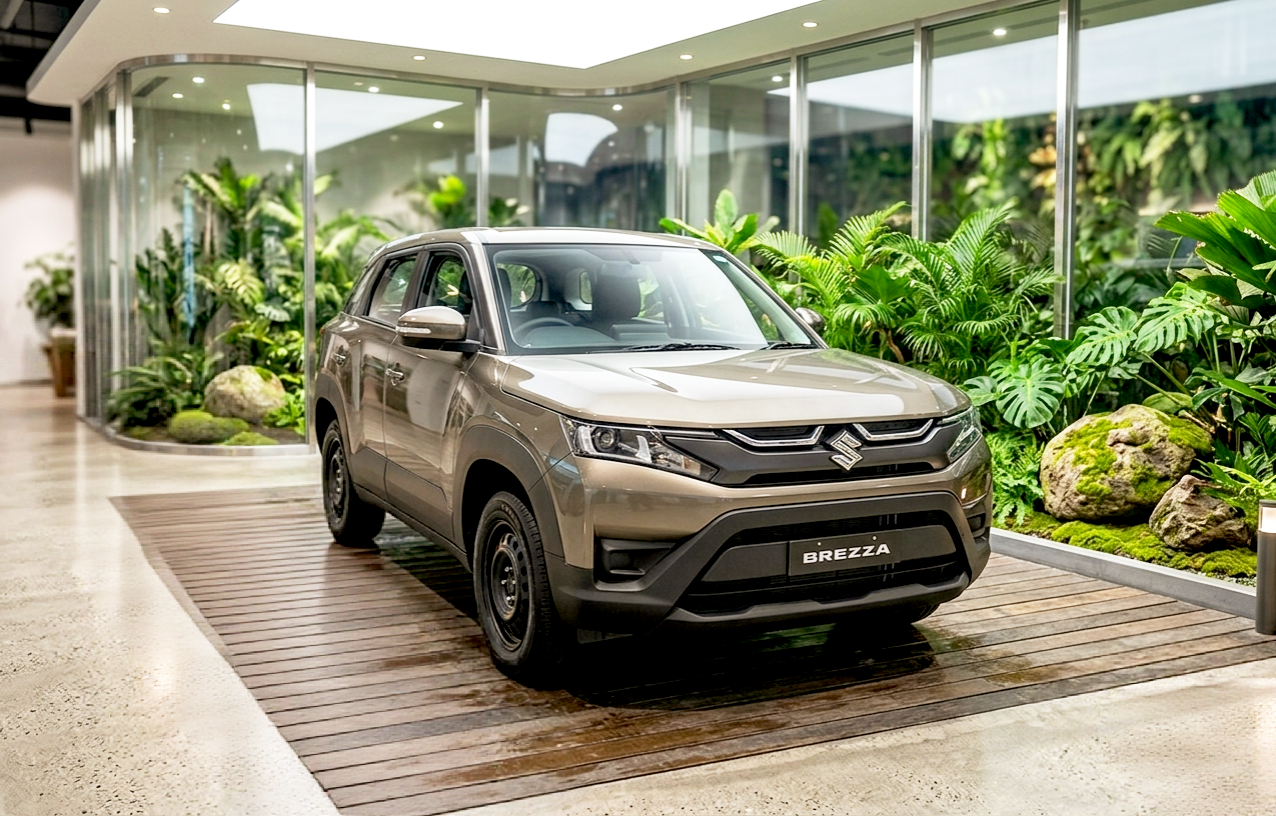 BOOK BREZZA 2025 FOR SELF DRIVE RENTAL IN delhi - grandride.in