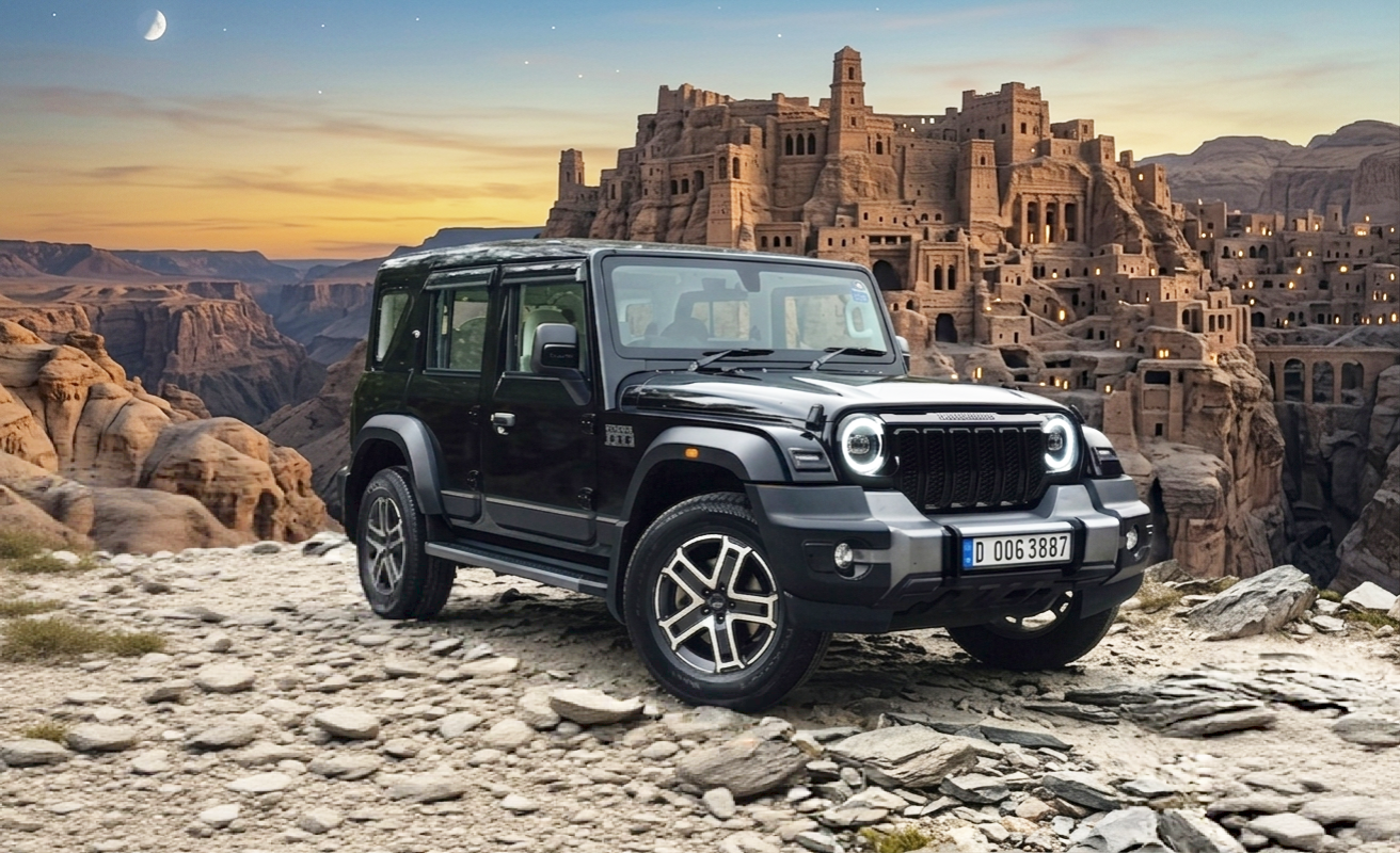 BOOK THAR ROXX 4X4, 2025 2025 FOR SELF DRIVE RENTAL IN delhi - grandride.in