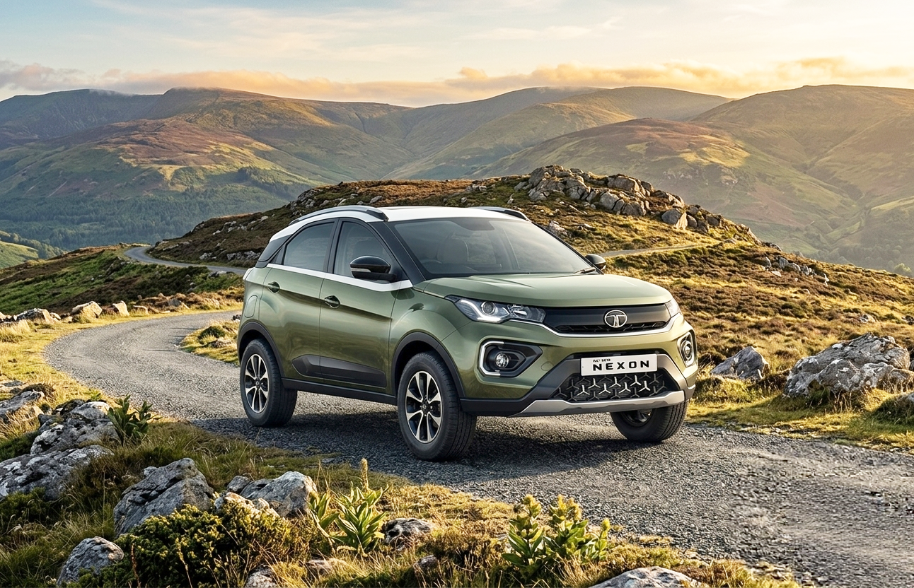 BOOK NEXON  2023 FOR SELF DRIVE RENTAL IN chandigarh - grandride.in