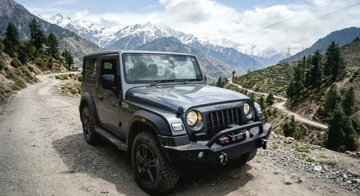 BOOK THAR 4X2 2022 FOR SELF DRIVE RENTAL IN delhi - grandride.in